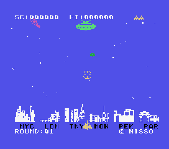 Megalopolis SOS screenshot 3 for MSX